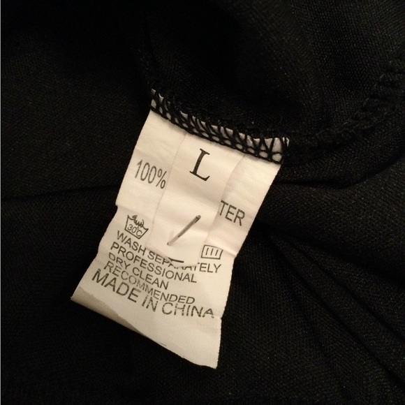 Black top & bottom with gem stones - Picture 3 of 9